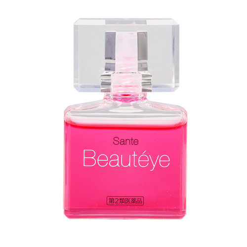 日本原装参天beauteye玫瑰眼藥药水润眼眼疲劳干涩滴眼液12ml