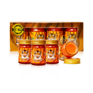 泰国进口金老虎膏thong tiger加强版肩颈关节疼痛跌打损伤旗舰店