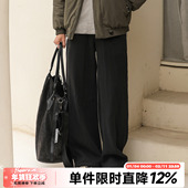 440g重磅HEEMKIZOO加绒加厚冬季 运动卫裤 休闲裤 子男宽松直筒长裤