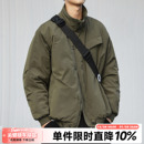 3M新雪丽棉HEEMKIZOO日系复古冬季男美式棉衣立领机能棉服外套潮