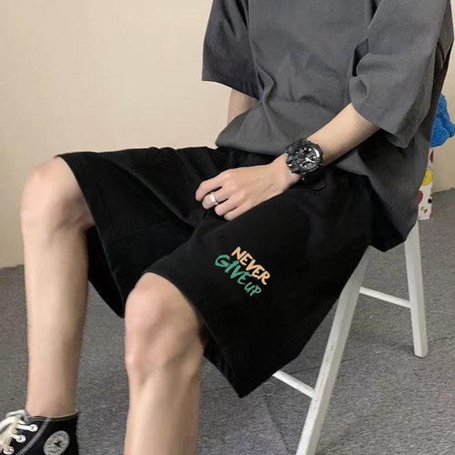 颖膝运动篮球短裤男夏季ins潮牌