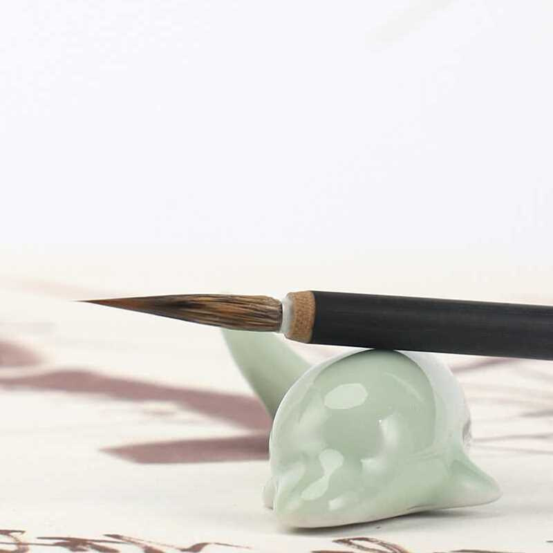 吴云辉笔庄鼠须勾线笔工笔勾线大中小国画勾线笔