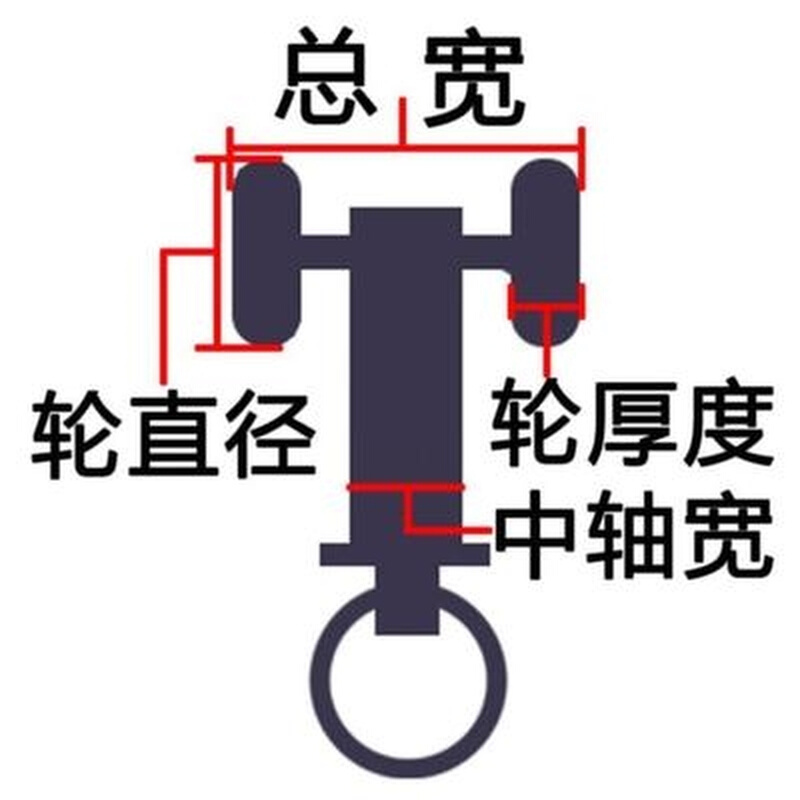 。卡圈老式d窗帘轨道n配件滑轮子门帘钩环扣环卧室白色推拉吊轨上