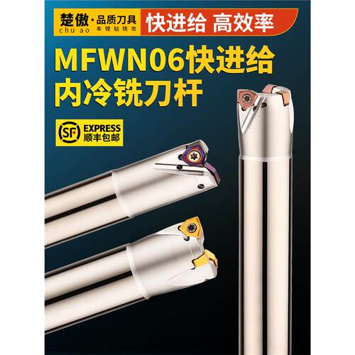 MFWN06快进给内冷铣刀