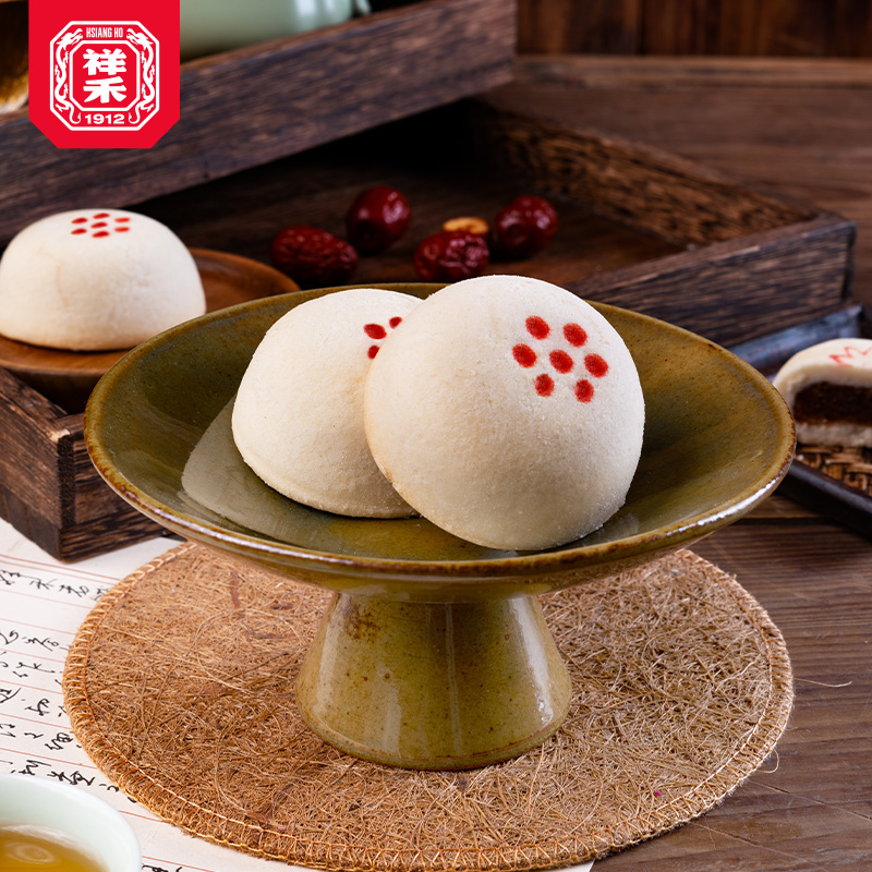 祥禾饽饽铺贵妃饼宫廷中式糕点传统枣泥核桃老式点心天津特产