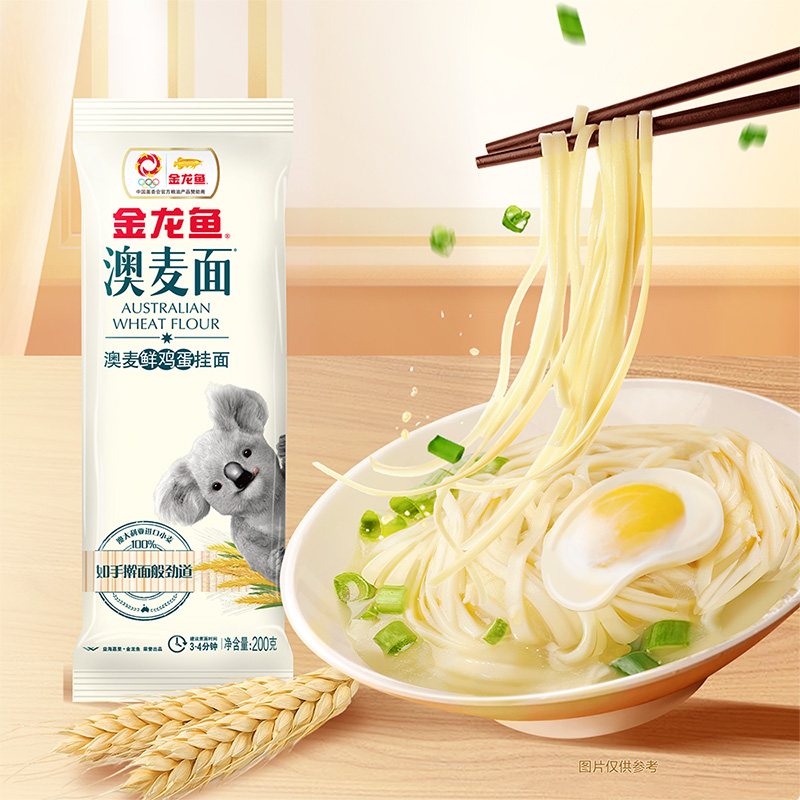 金龙鱼面条澳麦鲜鸡蛋200g*10