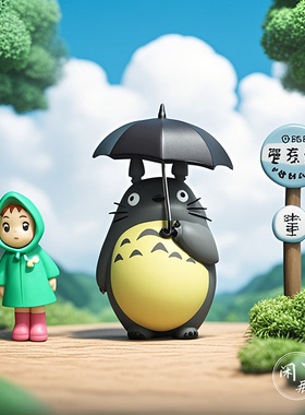 宫崎骏龙猫家里治愈系