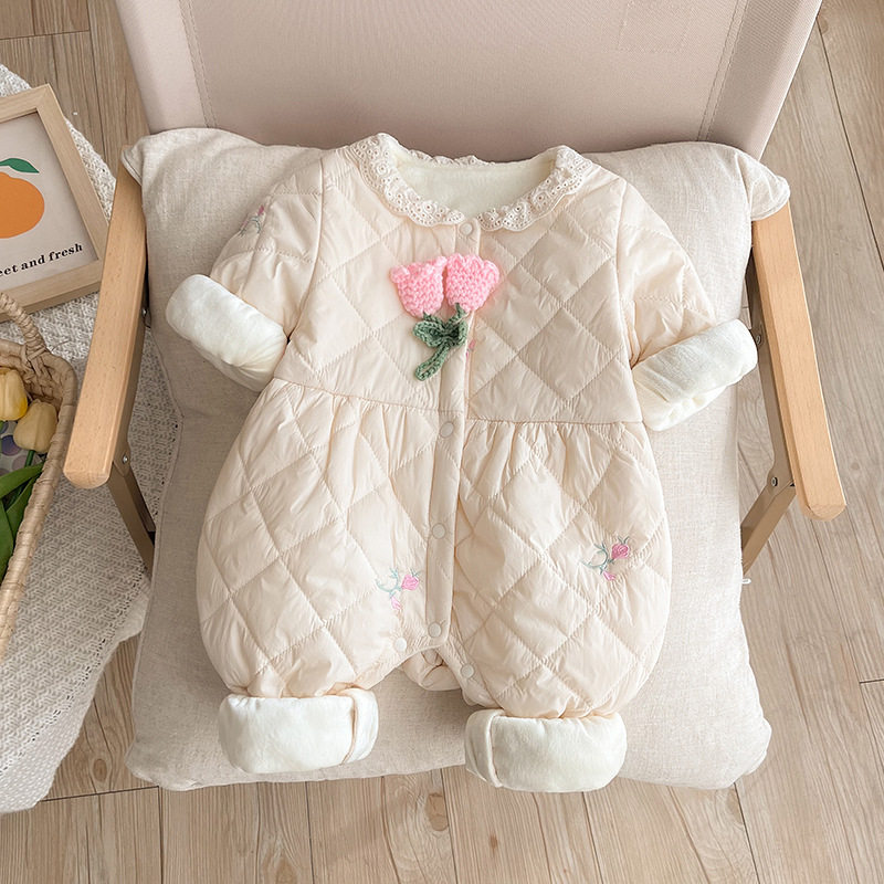 长爬新生婴儿衣连身衣/爬服/哈衣