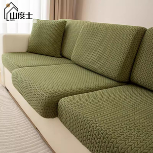 中古风沙发套罩全包万能沙发套罩懒人弹力沙发垫保护罩笠无需测量