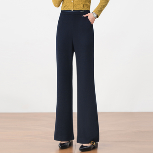 高腰显瘦休闲喇叭裤 今年流行爆款 女秋冬2025年新款 微喇裤 简约西装