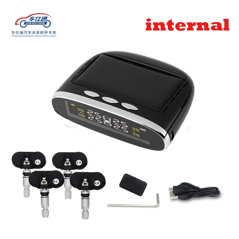 车仕通车载太阳能胎压监测器TPMS