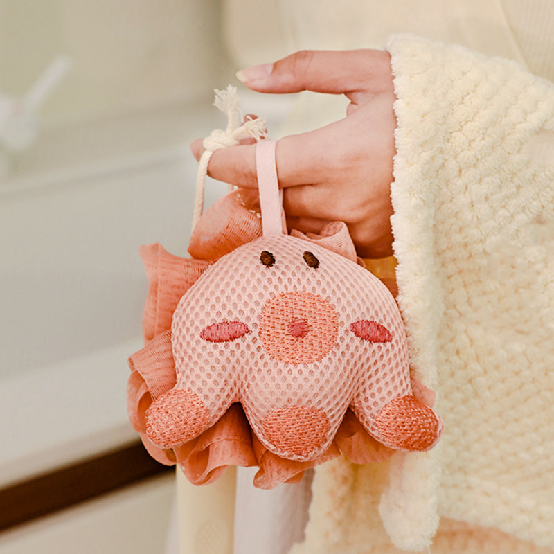 可爱沐浴球女生不散超柔软的起泡浴花儿童浴球家用搓澡巾洗澡神器,家庭/个人清洁工具,沐浴球,淘宝优惠券,粉丝福利购,淘宝优惠卷