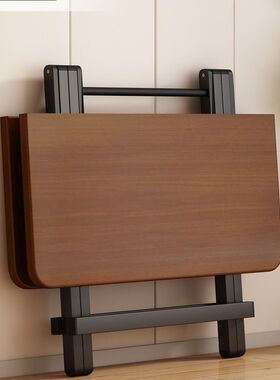 日本进口MUJ可折叠餐桌便携式摆摊四方桌家用小户型房饭桌宿舍