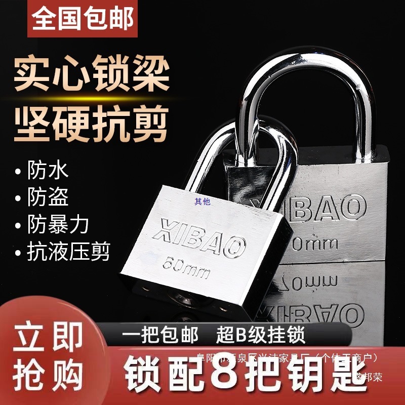 多把把钥匙挂锁把小号防盗家用锁具大全学生宿舍锁子大门锁素