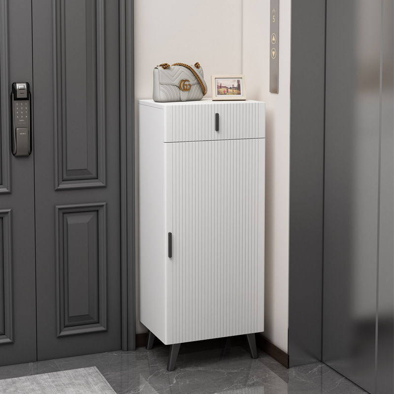 入户门鞋柜家用门口楼道外电梯口单门鞋柜小户型迷你小鞋柜窄柜子