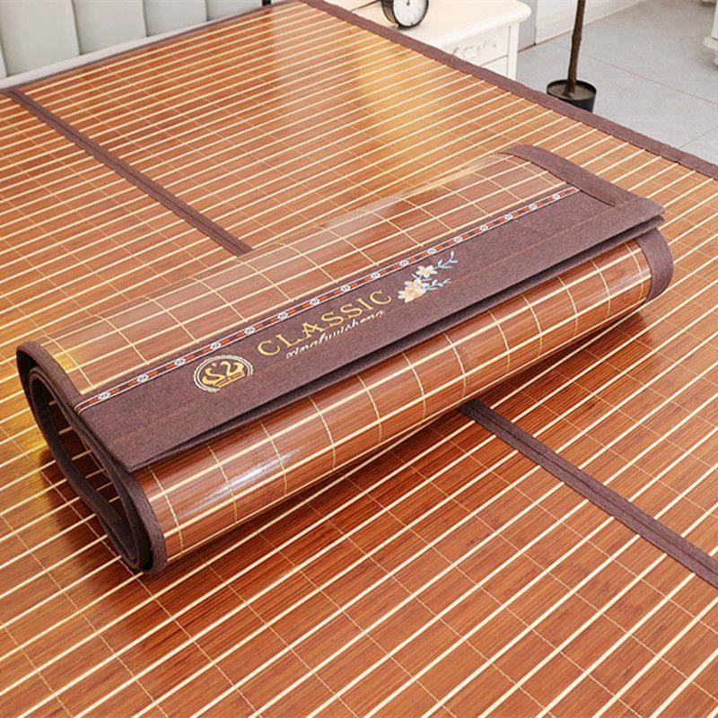 凉席竹席1.8米2双面可折叠1.5家用1.2草席学生宿舍