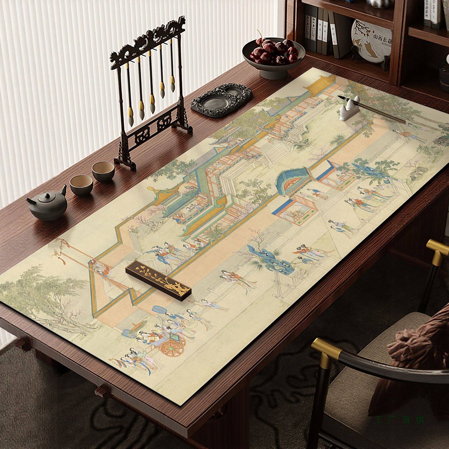 国风桌垫毛笔字毛毡垫书法专用练字垫硅藻泥可水洗桌面专用垫子