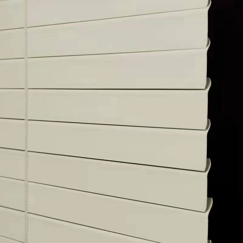 L型pvc免打孔百叶窗遮光客厅卧室卫生间厨房防水油卷帘升降拉珠