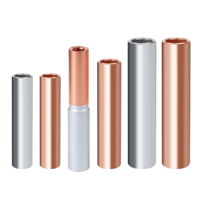 国标GT/GL/GTL紫铜连接管铝线鼻子铜铝接头过渡接线端子直通压接