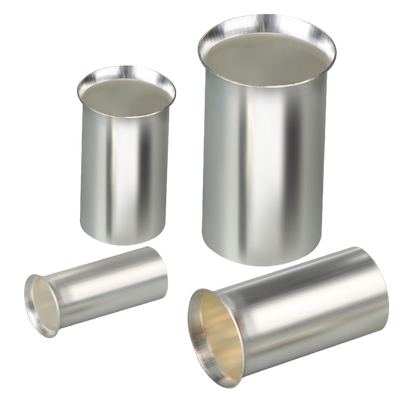 EN管型冷压接线端子紫铜裸插针铜管接线对接头EN0508/1508/2508