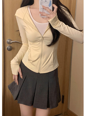 冰丝防晒衣女款夏季上衣修身收腰外套小个子2024新款防紫外线