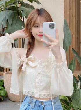 夏季冰丝外搭小开衫夏季女装新款薄款罩衫配吊带裙外套披肩防晒