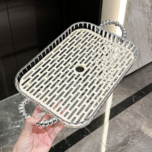 杜琥长方形水杯收纳托盘