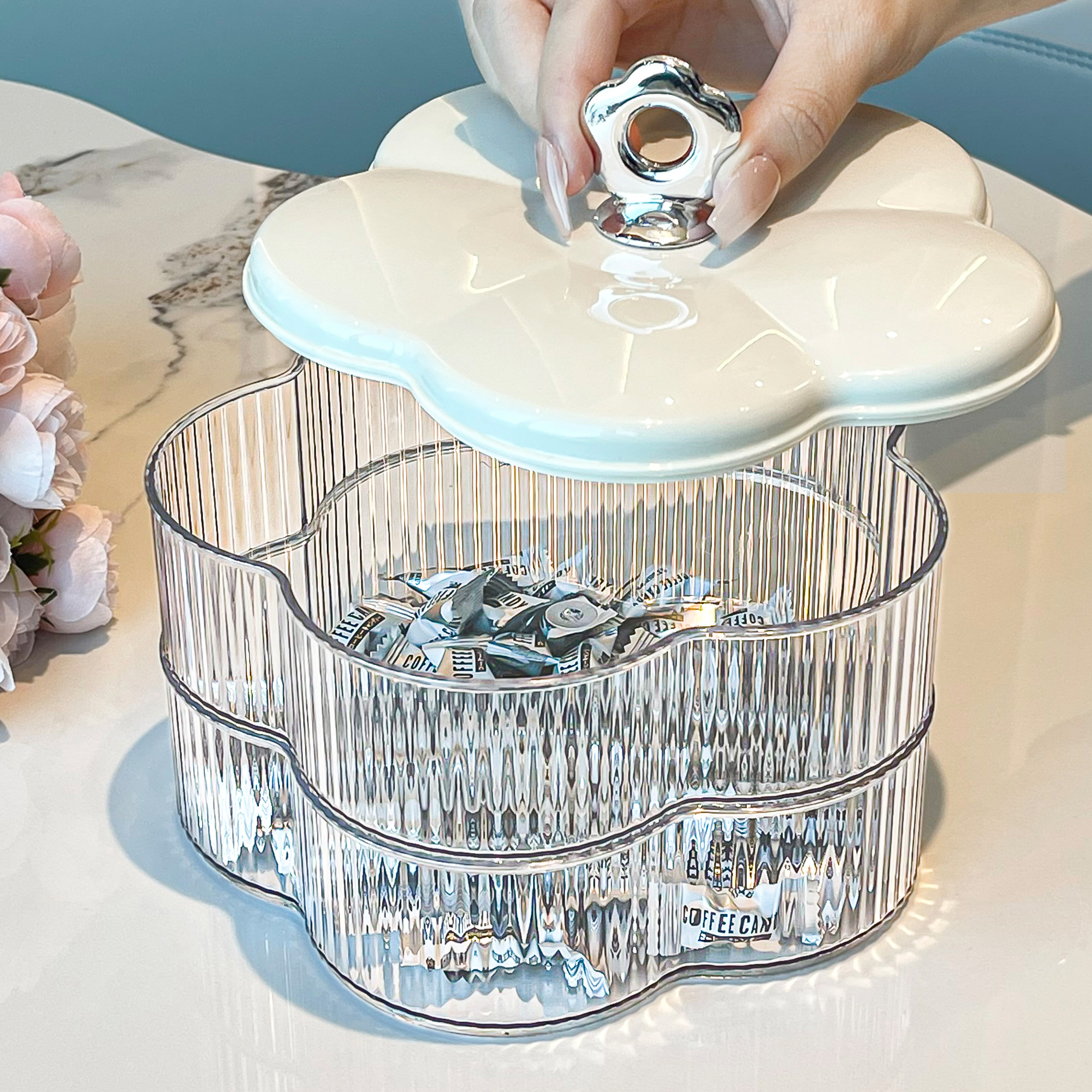 杜琥轻奢高档干果盘家用