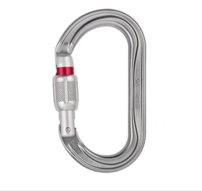 攀索PETZL M33ASL O型丝扣主锁攀岩高空探洞救援