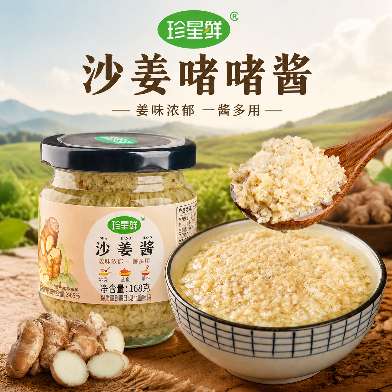 珍星鲜沙姜啫啫酱官方旗舰店