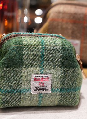 Harris tweed2025斜挎小包散步轻奢小众高级感迷你口金小挎包女款