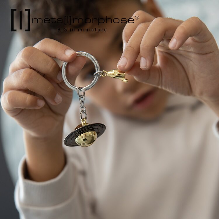 航小梦太空宇宙系列土星合金钥匙扣挂饰高档文创可爱生日精致礼物