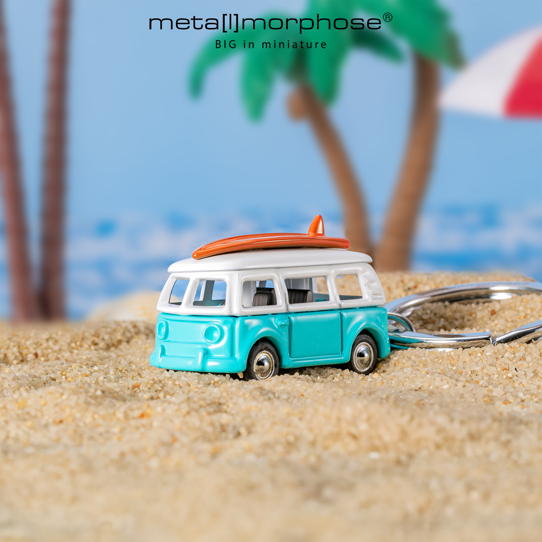 冲浪巴士钥匙扣包包挂件礼物