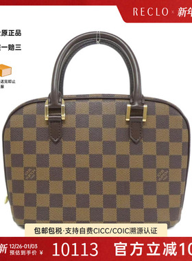 中古LV路易威登女包A级95新 Thalia Mini棋盘格手提包