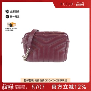 中古YSL圣罗兰女包A级95新454317 DV746 Bag相机包牛皮单肩斜挎包