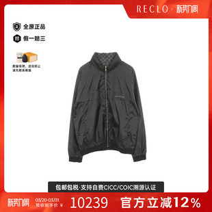 中古LV路易威登男B级9新Jacket夹克外套帆布外套黑色