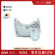 中古Prada普拉达女包B级9新shoulder bag斜挎包尼龙单肩包蓝色