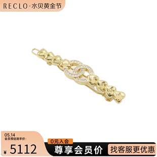 hair 中古CHANEL香奈儿A级95新 accessories发夹双c logoRECLO