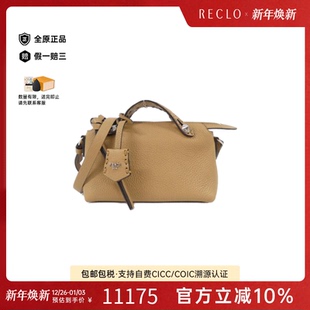 中古FENDI芬迪女包A级95新By Way小牛皮斜挎包 the