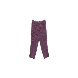 中古Issey Miyake三宅一生女A级95新Pants裤子棉裤子紫色