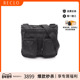 中古Prada普拉达男包B级9新Shoulder bag肩包尼龙斜挎包黑色高级