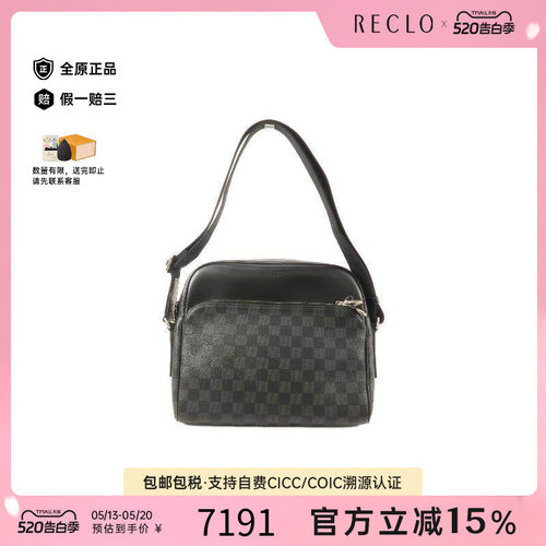 中古LV路易威登斜挎包メンズ