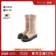 中古Chanel香奈儿女A级95新boots靴浅褐色正品 休闲reclo
