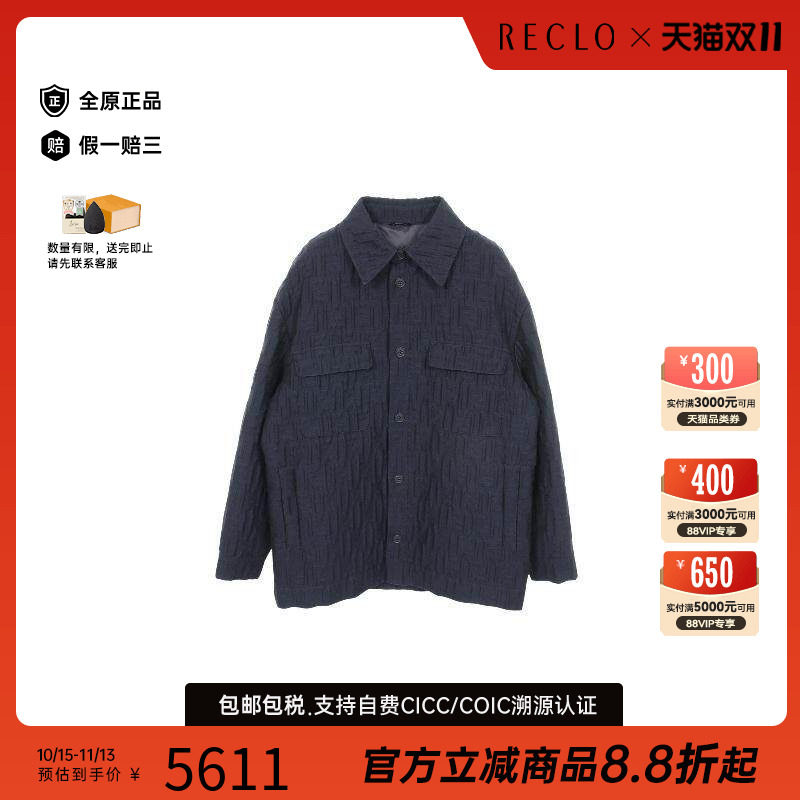 中古Fendi芬迪外套メンズ羊毛