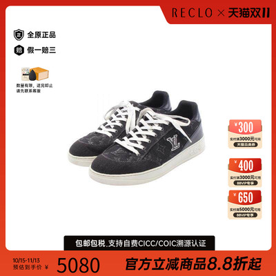 中古LV路易威登鞋メンズ牛仔布