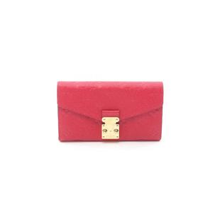 中古LV路易威登女A级95新Bi Wallet双折长钱包长钱包 fold Long