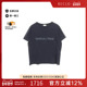 中古YSL圣罗兰女A级95新T shirtT恤棉上衣蓝色