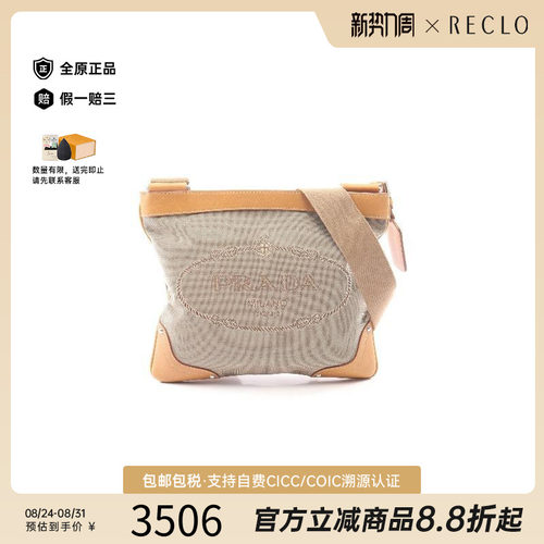 中古Prada普拉达斜挎包