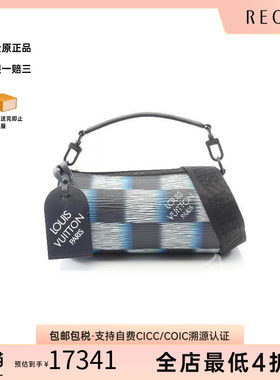 中古LV路易威登斜挎包メンズ牛皮