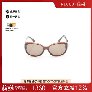 中古Chanel香奈儿女B级9新sunglasses墨镜树脂/亚克力其他棕色